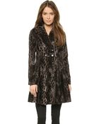 Nanette Lepore High Voltage Coat - Leopard - Lyst