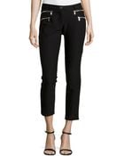 Michael Kors Double Zipper Skinny Jeans - Lyst