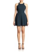 Elizabeth And James Magdalena Textured Fit-And-Flare Dress - Lyst