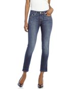 Levi's Petite Dark Wash Mid-Rise Skinny Jeans - Lyst