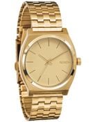 Nixon Time Teller Golden Watch - Lyst