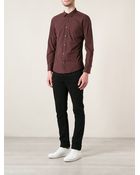 Diesel Checked Shirt - Lyst
