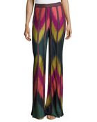M Missoni Striped Knit Wide-Leg Pants - Lyst