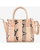 Ted Baker Exotic Leather Mini Tote Bag - Lyst