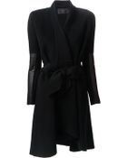 Donna Karan New York Belted Coat - Lyst