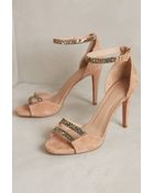Hoss Intropia Jewel-Strap Heels - Lyst