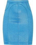 T By Alexander Wang Scuba Mini Skirt - Lyst