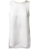 MICHAEL Michael Kors Sleeveless Top - Lyst