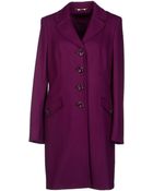 Rena Lange Coat - Lyst