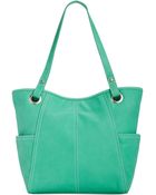 Fossil Brooklyn Leather Shopper - Lyst