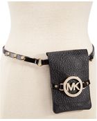 Michael Kors Michael Mk Medallion Belt Bag - Lyst