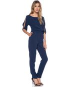 Halston Heritage Jumpsuit - Lyst