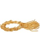 Aurlie Bidermann Gold Braided Miki Bracelet - Lyst