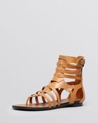 Enzo Angiolini Flat Gladiator Sandals Makalya - Lyst