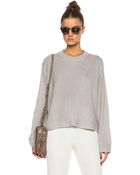 3.1 Phillip Lim Mixed Stitch Pullover - Lyst