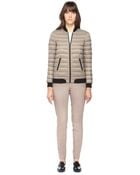 SOIA & KYO Cary-F4 Taupe Short Light Down Jacket - Lyst