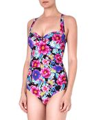 Seafolly Paradiso Soft-cup Swimsuit - Lyst