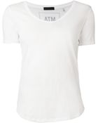 ATM Basic Tshirt - Lyst