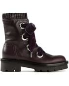 Alexander McQueen Lace-Up Boots - Lyst
