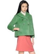 Marni Brushed Wool Blend Jacket - Lyst