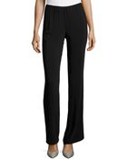 Donna Karan New York Pull-On Pants With Flared Hem - Lyst