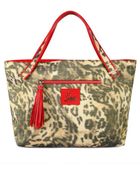 Christian Louboutin Leopard Shopping Tote - Lyst