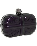Alexander McQueen Skull Box Clutch - Lyst