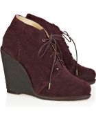 Rag & Bone Odval Desert Suede Wedge Boots - Lyst