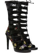 Giuseppe Zanotti x Christopher Kane Embroidery Boot - Lyst