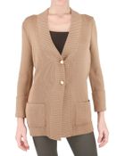Chloé Wool Knit Cardigan Sweater - Lyst