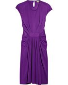 Issa Gathered Jersey Dress - Lyst