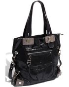 B. Makowsky Lindsey Suede Tote - Lyst