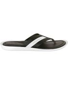 Dolce & Gabbana Grosgrain and Calf Flip Flop Sandals - Lyst