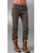 Current/Elliott The Field Army Pant - Lyst