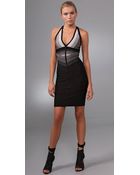 Hervé Léger Ombre Dress - Lyst