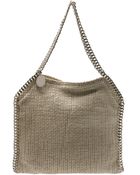 Stella McCartney Knitted Falabella Bag - Lyst