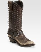 Ash Studded Cowboy Boots - Lyst