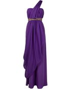 Tibi Masai Beading One Shoulder Dress - Lyst