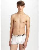 Burberry Check-waist Boxer Briefs - Lyst
