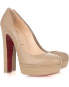 Christian Louboutin Bibi 140 Leather Pumps - Lyst