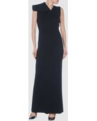 Jil Sander Long Dress - Lyst