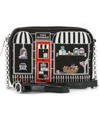 Lulu Guinness Black Small Pet Shop Emily - Lyst