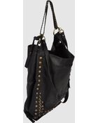 Via Repubblica Large Leather Bag - Lyst