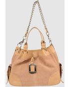 Via Repubblica Large Leather Bag - Lyst