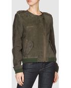 American Retro Leather Outerwear - Lyst
