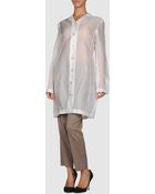 Jil Sander Long Sleeve Shirt - Lyst