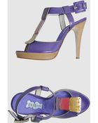 Fabi Platform Sandals - Lyst