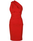 Preen By Thornton Bregazzi Plaza One Shoulder Dress - Lyst