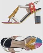 Emporio Armani High-heeled Sandals - Lyst