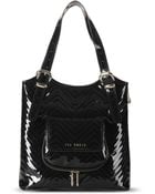 Ted Baker Tama Patent Bag - Lyst